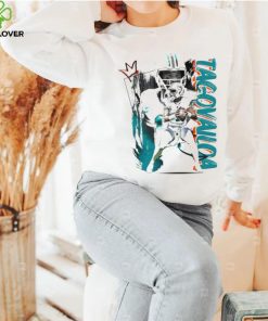 Tua Tagovailoa number 1 Miami Dolphins football player pose poster hoodie, sweater, longsleeve, shirt v-neck, t-shirt