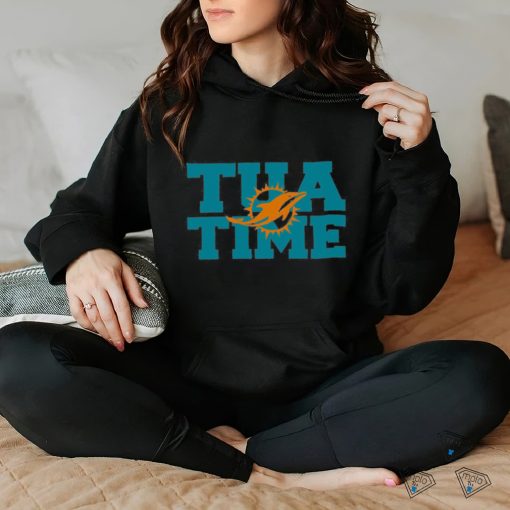 Tua Time Miami Dolphins football logo 2024 hoodie, sweater, longsleeve, shirt v-neck, t-shirt