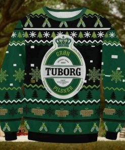 Tuborg 3D Printed Ugly Christmas Sweater