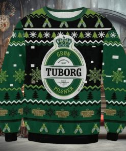 Tuborg 3D Printed Ugly Christmas Sweater
