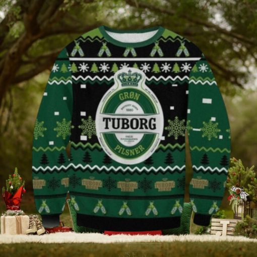 Tuborg Beer Ugly Christmas Sweater, Xmas Sweathoodie, sweater, longsleeve, shirt v-neck, t-shirt Gifts