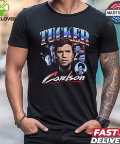 Tucker Carlson Faces Tee Shirt