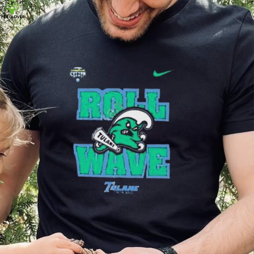 Tulane Football roll wave tulane green wave shirt