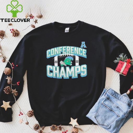 Tulane Green Wave 2022 AAC Football Conference Champions hoodie, sweater, longsleeve, shirt v-neck, t-shirt