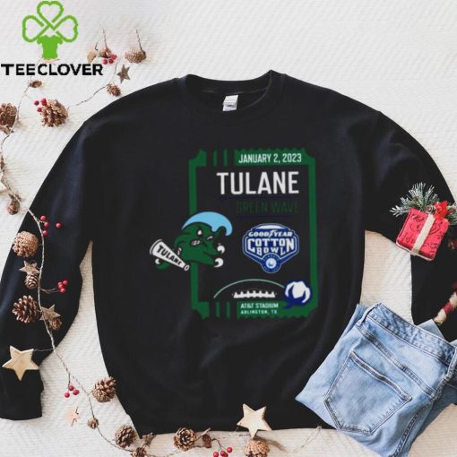 Tulane Green Wave 2023 Goodyear Cotton Bowl Arlington Men’s Shirt