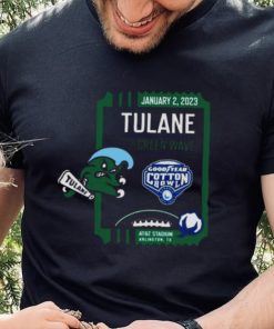 Tulane Green Wave 2023 Goodyear Cotton Bowl Arlington Men’s Shirt