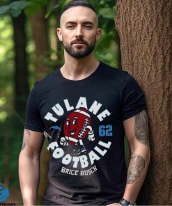 Tulane Green Wave Brice Busch 2023 NCAA Football shirt
