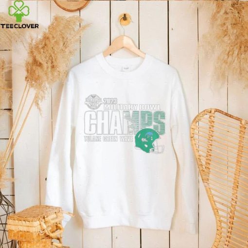 Tulane Green Wave Champions 2023 Military Bowl Shirt