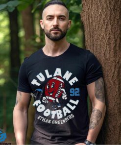 Tulane Green Wave Ethan Greenberg 2023 NCAA Football shirt