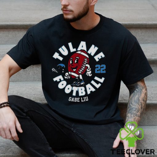 Tulane Green Wave Gabe Liu 2023 NCAA Football shirt