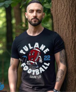 Tulane Green Wave Gabe Liu 2023 NCAA Football shirt