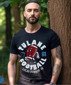 Tulane Green Wave Lucas Dunker 2023 NCAA Football shirt