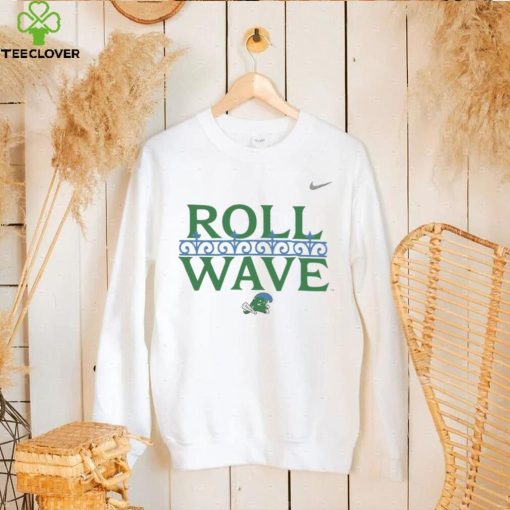 Tulane Green Wave Nike roll wave wrought iron hoodie, sweater, longsleeve, shirt v-neck, t-shirt