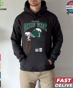 Tulane Green Wave Snoopy Painting Shirt