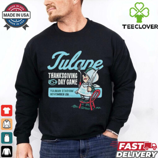 Tulane Green Wave Thanksgiving Day Game Yulman Stadium November 28 Shirt