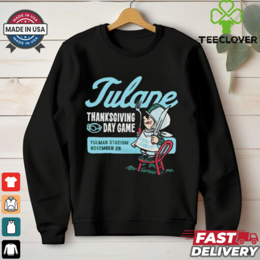 Tulane Green Wave Thanksgiving Day Game Yulman Stadium November 28 Shirt
