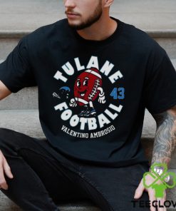 Tulane Green Wave Valentino Ambrosio 2023 NCAA Football shirt