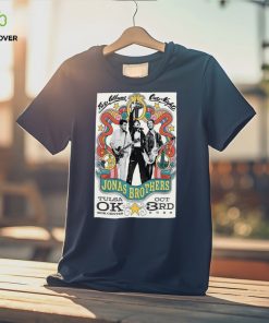 Tulsa, OK October 3, 2023 Jonas Brothers Tour Poster Shirt 2 Tulsa, OK October 3, 2023 Jonas Brothers Tour Poster Shirt