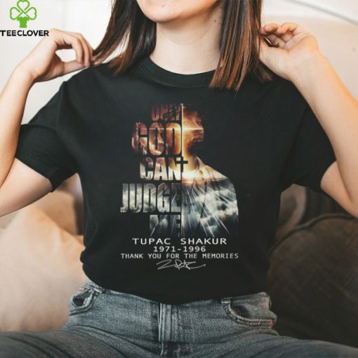 Tupac Shakur 2pac 1971–1996 Only God Can Judge Me T Shirt