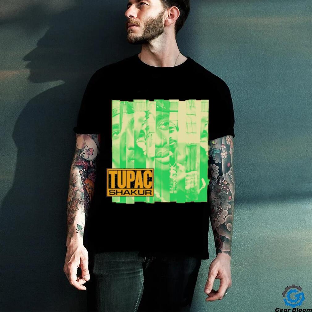 Tupac Shakur Photo Break Shirt Tupac Shakur Photo Break Shirt