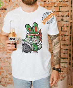 Turbo bunny street style graphic shirt