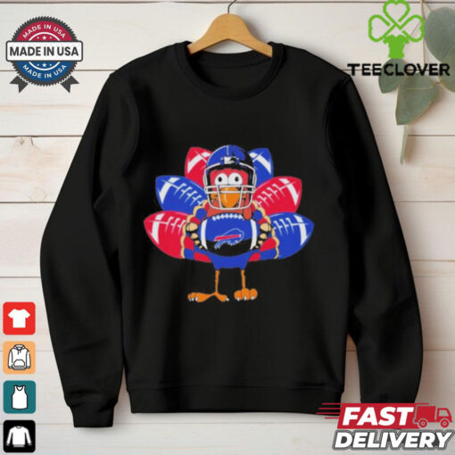 Turkey Buffalo Bills Happy Thanksgiving 2024 T Shirt