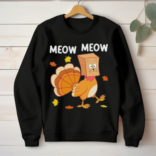 Turkey Cat Meow Shirt