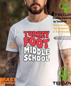 Turkey Foot Middle School Curved Text Shirt