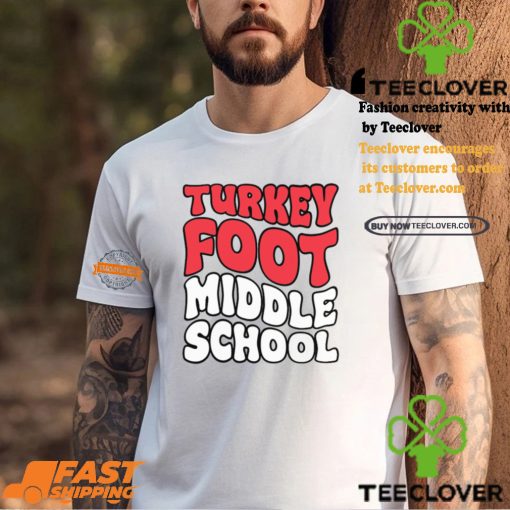 Turkey Foot Middle School Curved Text Shirt