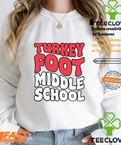 Turkey Foot Middle School Curved Text Shirt