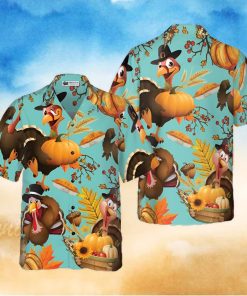 Turkey For Thanksgiving Hawaiian Shirt