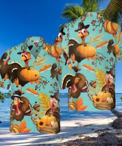 Turkey For Thanksgiving Hawaiian Shirt