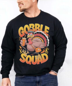 Turkey Gobble Squad Group Matching Thanksgiving 2024 Shirt