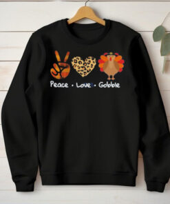 Turkey Peace Love Gobble Shirt