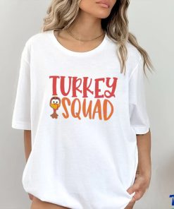 Turkey Squad Groovy Thanksgiving 2023 shirt