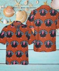 Turkey Thanksgiving Hawaiian Shirt Mens Thanksgiving Aloha Shirt Gift Ideas