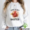 Turkey Time To Get Basted Thanksgiving Vintage T Shirt