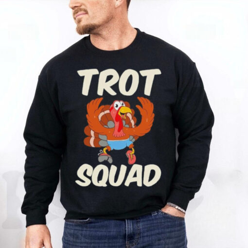 Turkey Trot Squad Cute Shirt