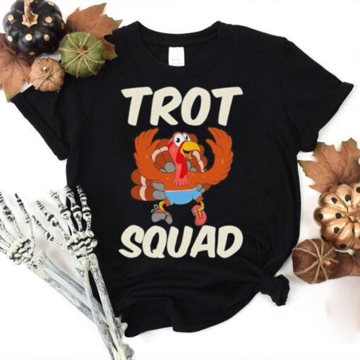 Turkey Trot Squad Cute Shirt