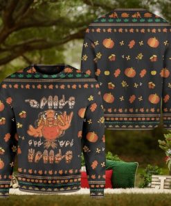 Turkey Ugly Sweater For Christmas