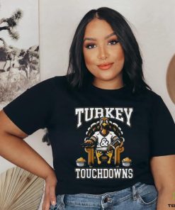 Turkey and Touchdowns Football Thanksgiving Day shirt