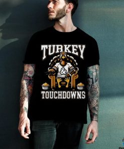 Turkey and Touchdowns Football Thanksgiving Day shirt