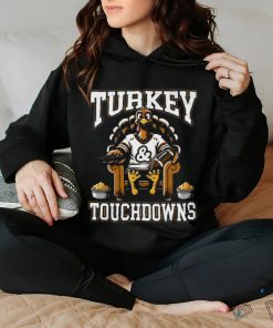 Turkey and Touchdowns Football Thanksgiving Day shirt