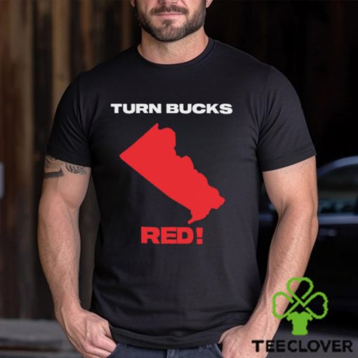 Turn Bucks Red T Shirt