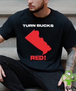 Turn Bucks Red T Shirt
