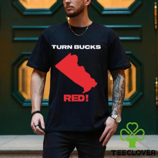 Turn Bucks Red T Shirt