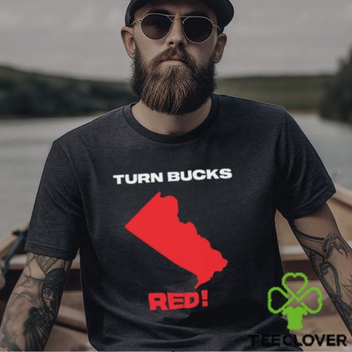 Turn Bucks Red T Shirt