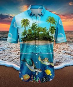 Turtle Island Tropical Hawaiian Shirt Gift For Men And Women