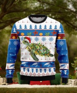 Turtle Xmas Ugly Christmas Sweater Best Gift For Men And Women