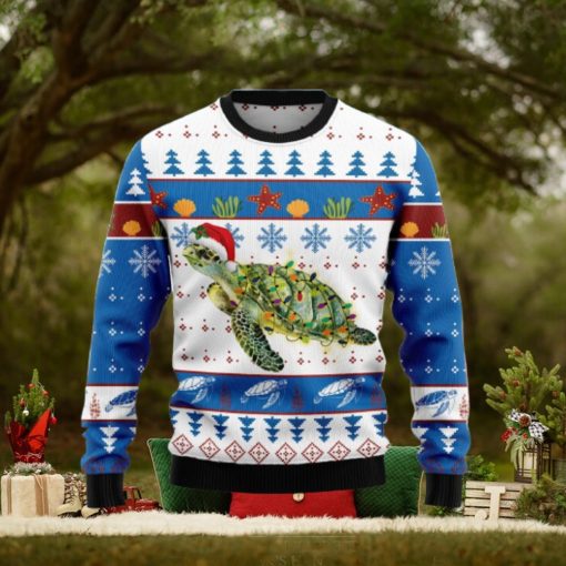 Turtle Xmas Ugly Christmas Sweater Best Gift For Men And Women